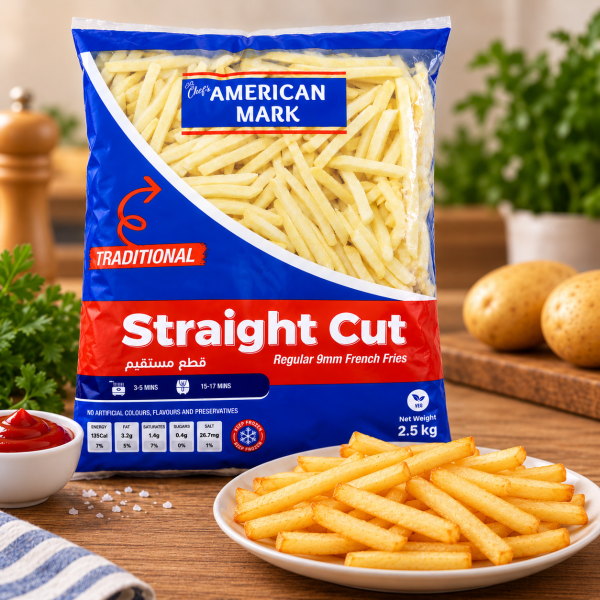 Straight Cut Fries 9mm 2.5kg | American Mark