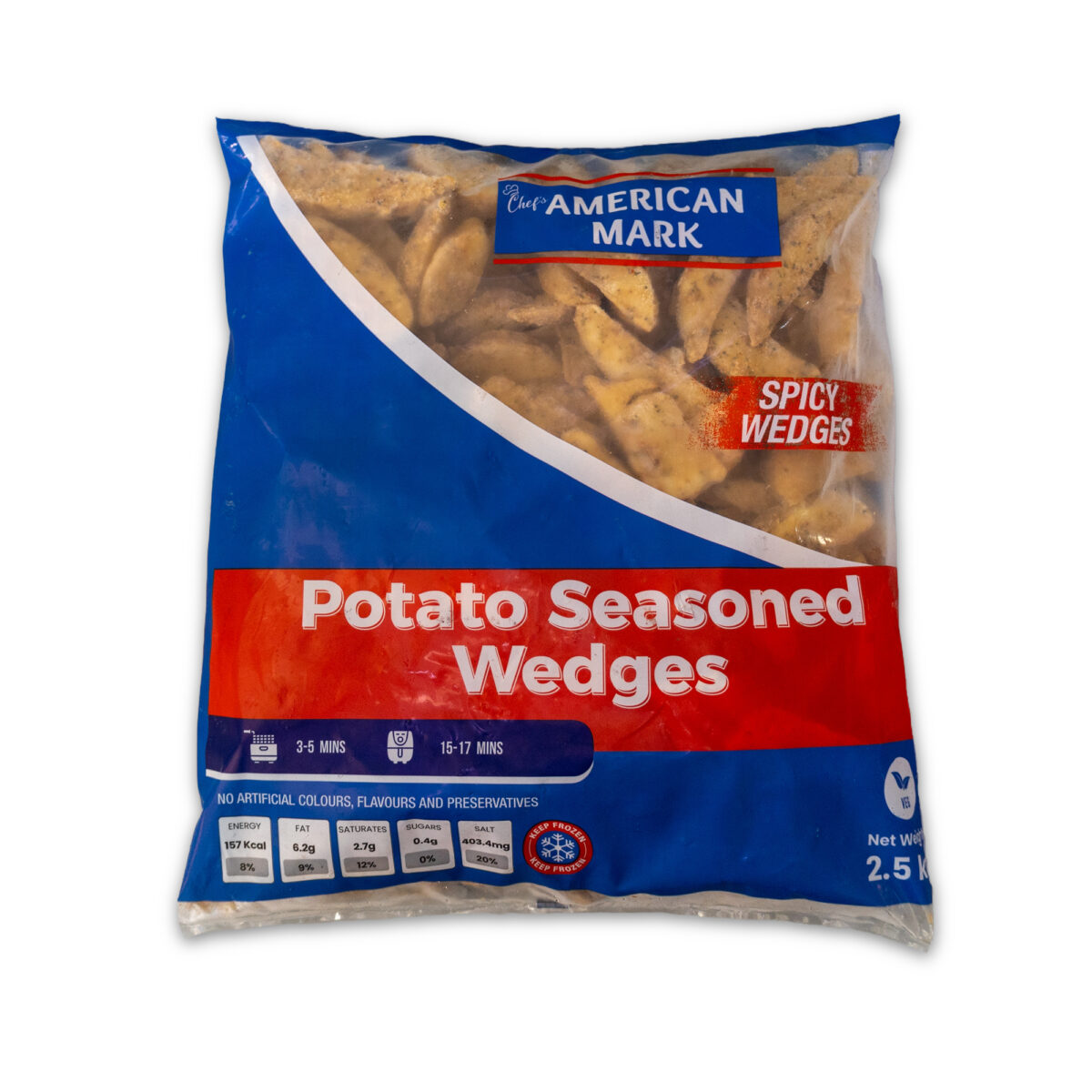 Seasoned Potato Wedges 4x2.5kg | American Mark - Image 3
