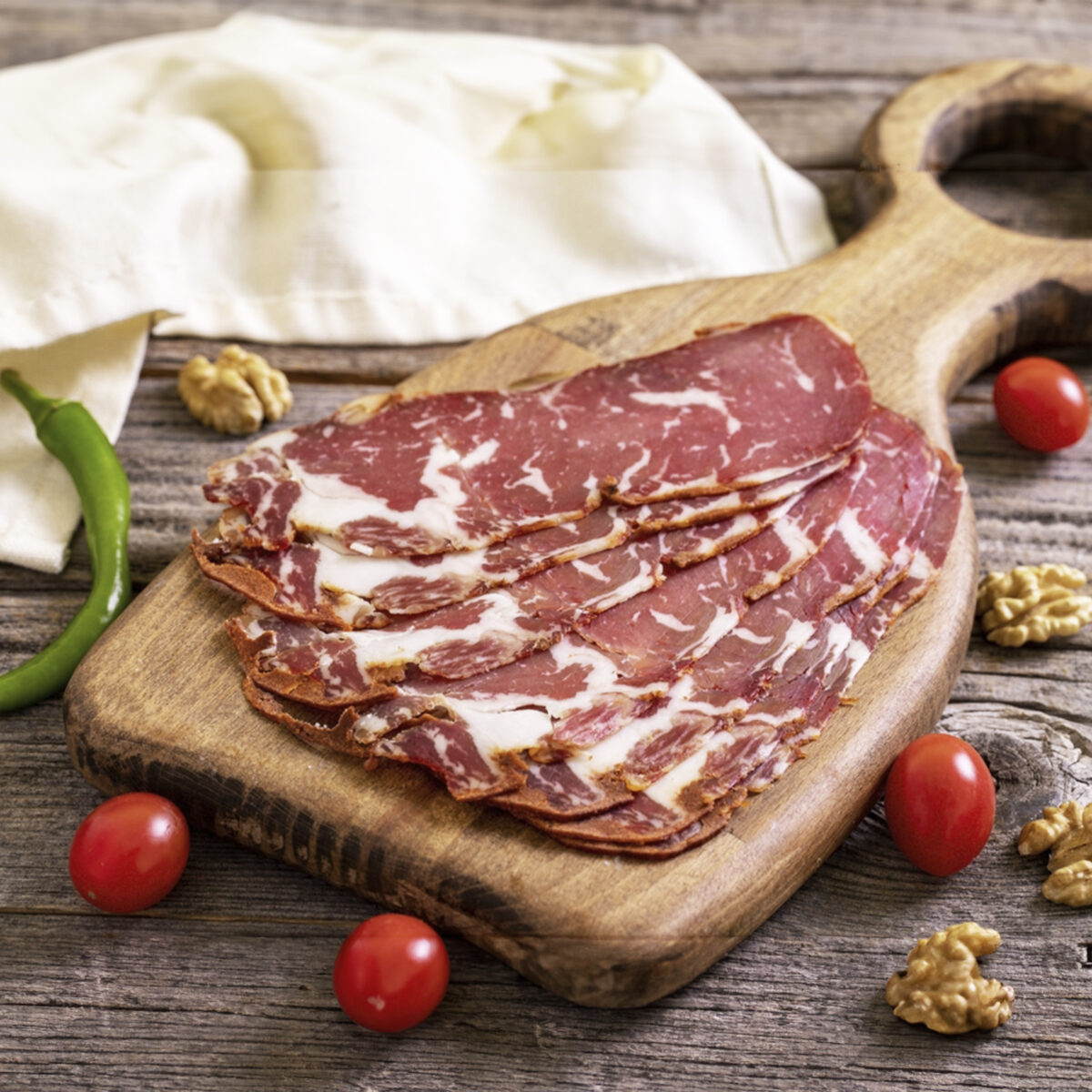 Smoked Beef Bacon (500g) - Image 2