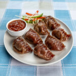 Beef Momos Pink (Dimsum) 1 kg  (40-50 pcs approx)