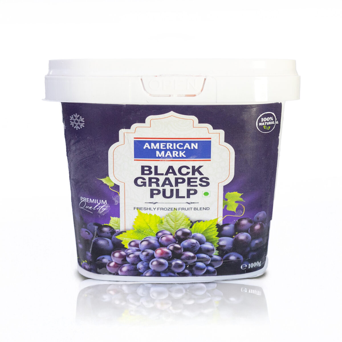 Black Grapes Pulp 1kg - Image 2