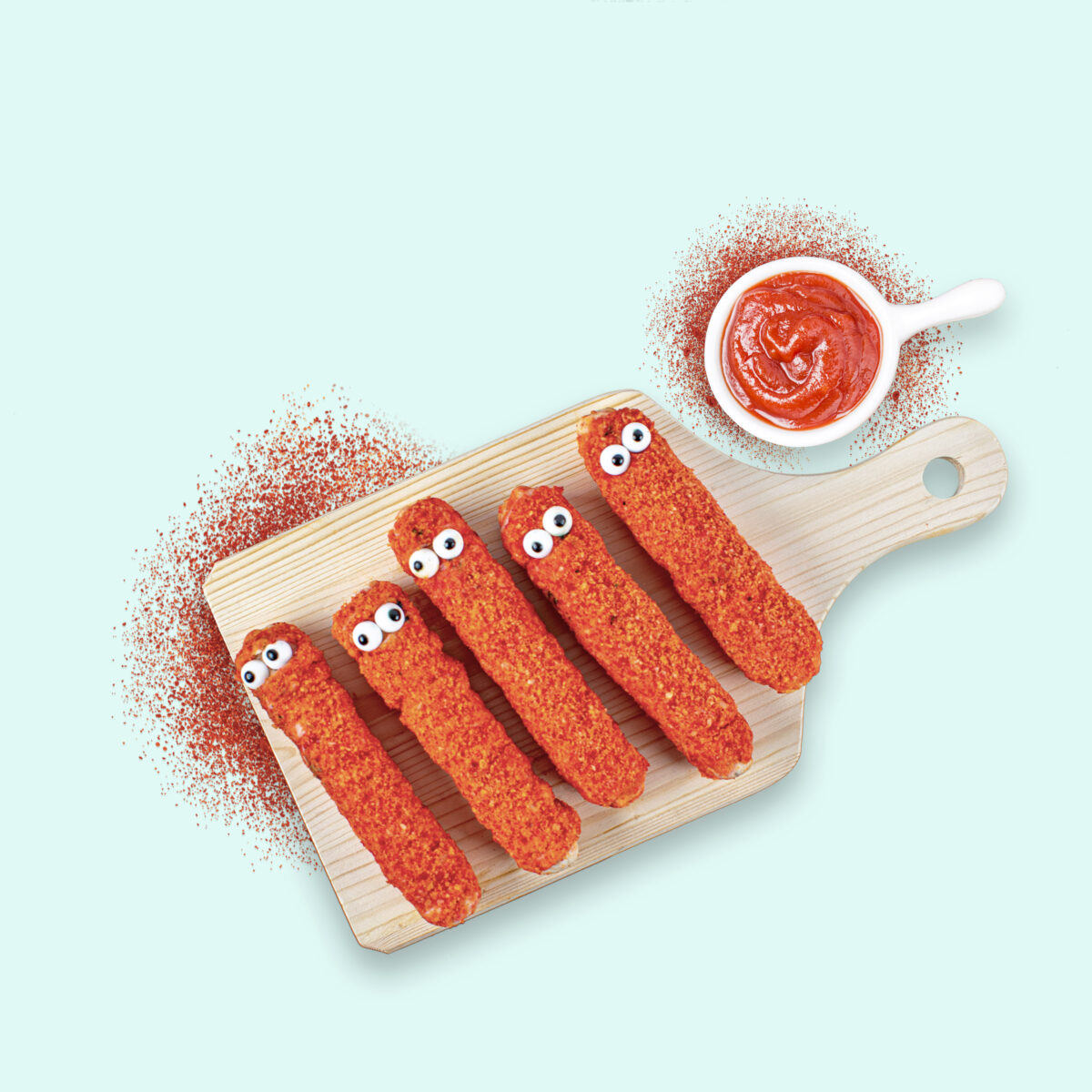 Cheesy Chicken Cheetos Mummies (5 pcs/270g) - Image 2