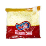 Mozzarella Cheese Shredded 1kg (100% Dairy)
