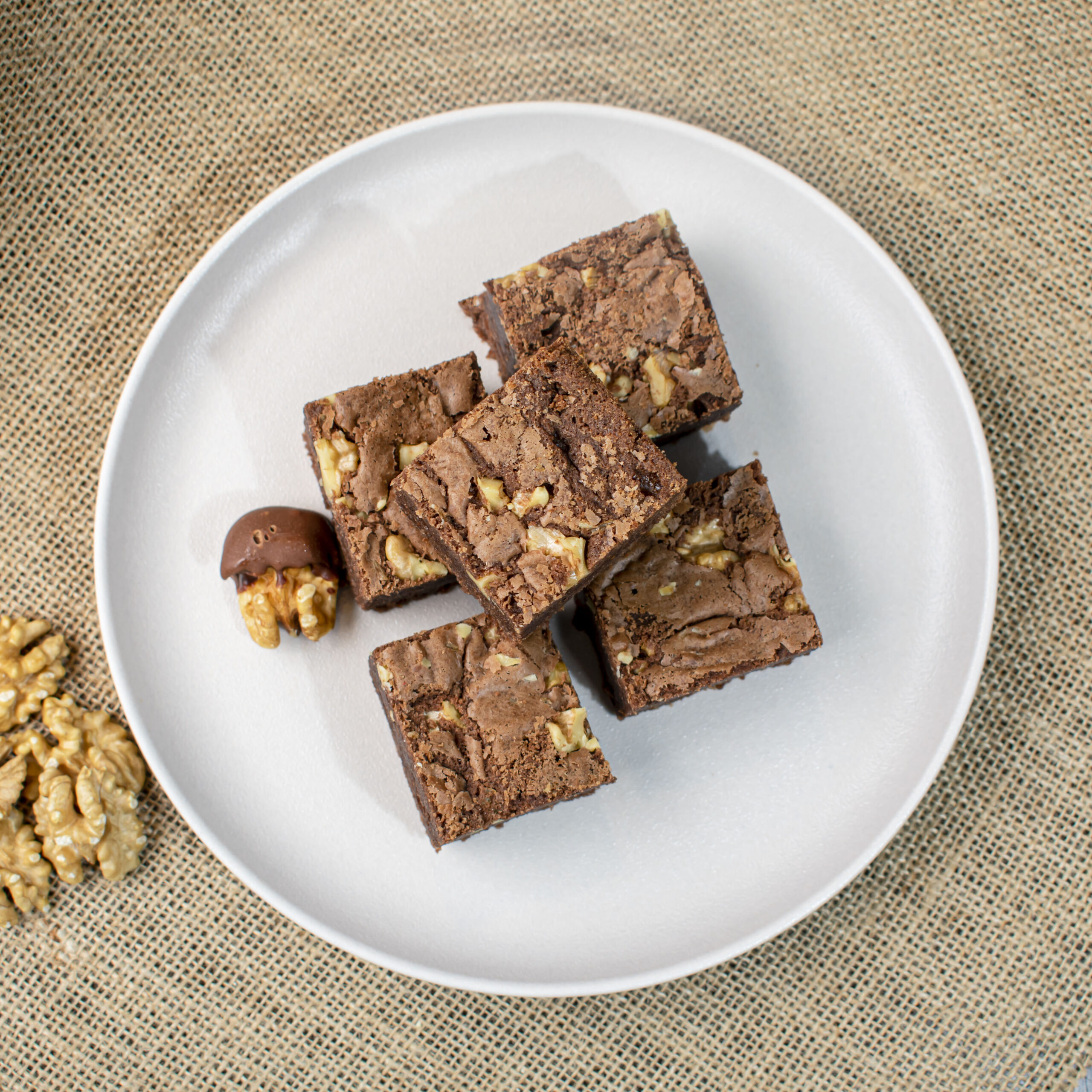 EgglessChocolateGanacheBrowniesMainImage scaled