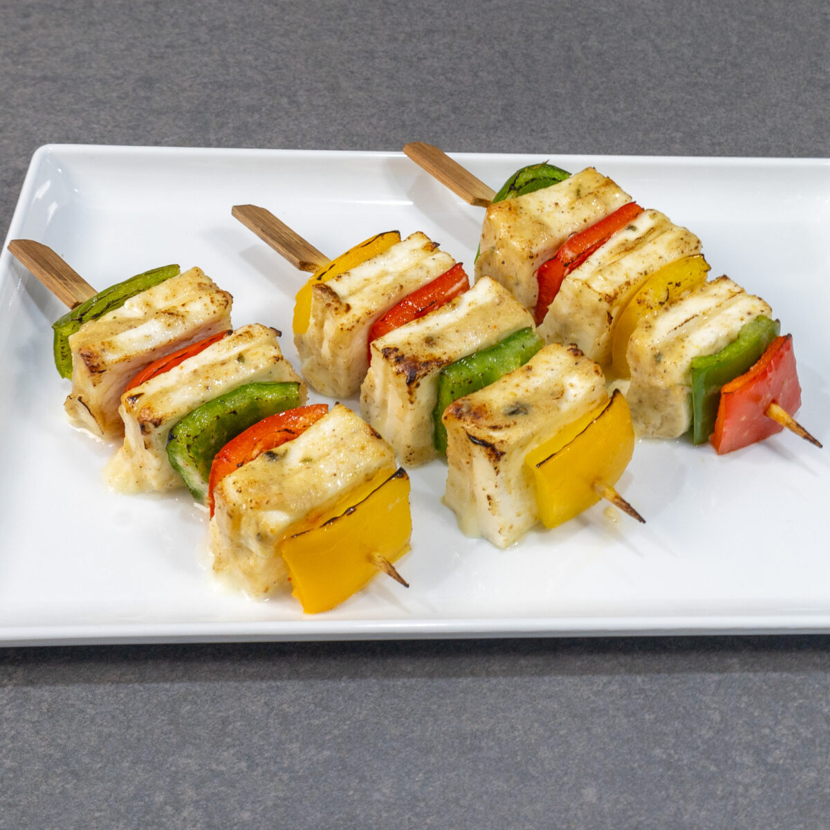 Fresh Cheese Malai Paneer Skewer 3 sticks - Image 2