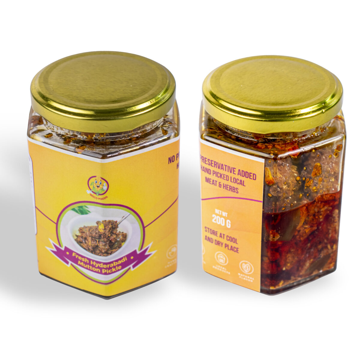 Fresh Hyderabadi Mutton Pickle (200g) - Image 2