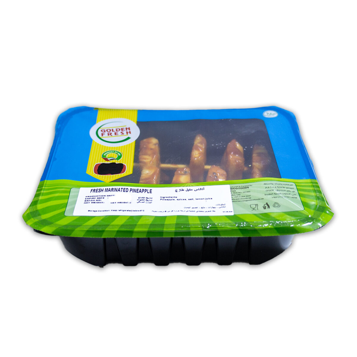 Fresh Marinated Pineapple (3 Skewers) - Image 4