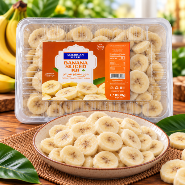Banana Slices 8x1kg
