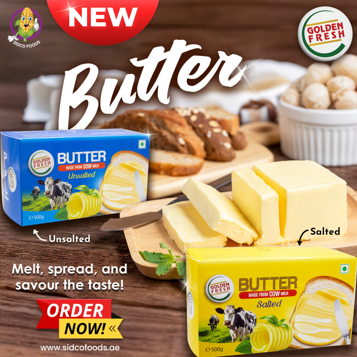 Butter Salted 500g - Image 3
