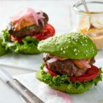 Green Burger Bun Sesame 6pcs (480g)