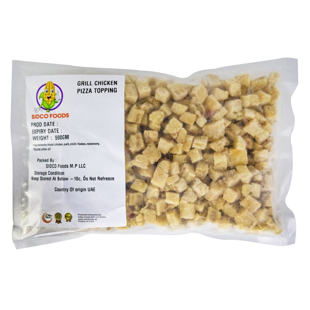 Grill Chicken Pizza Topping (500g) - Image 1