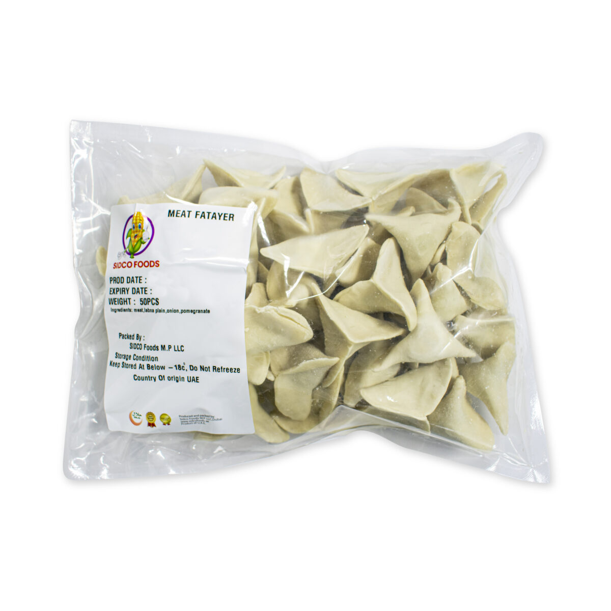 Meat Fatayer 25g (50 pcs) - Image 2