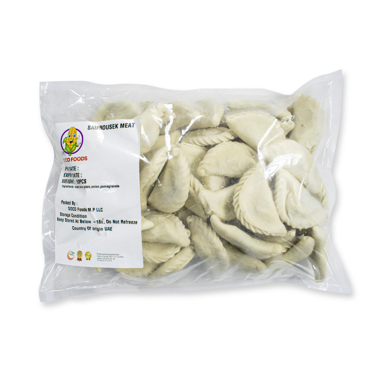 Meat Sambousek 20g (50pcs) - Image 3