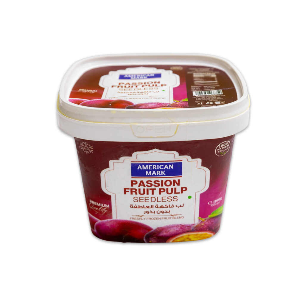 Passion Fruit Frozen Pulp UAE – Buy Fresh & Premium | Sidco Foods 2 Passion Fruit Pulp Seedless 1kg