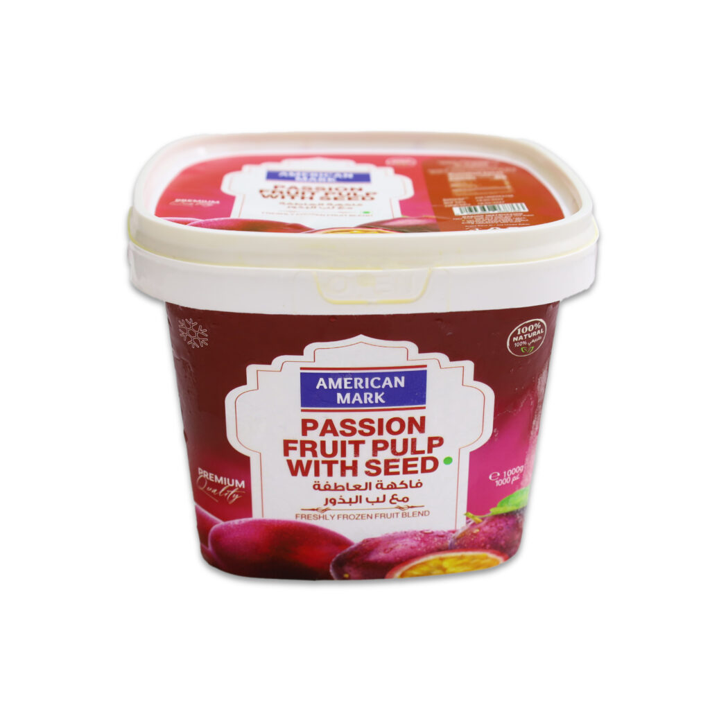 Passion Fruit Frozen Pulp UAE – Buy Fresh & Premium | Sidco Foods 5 Passion Fruit Pulp with Seed 8x1kg