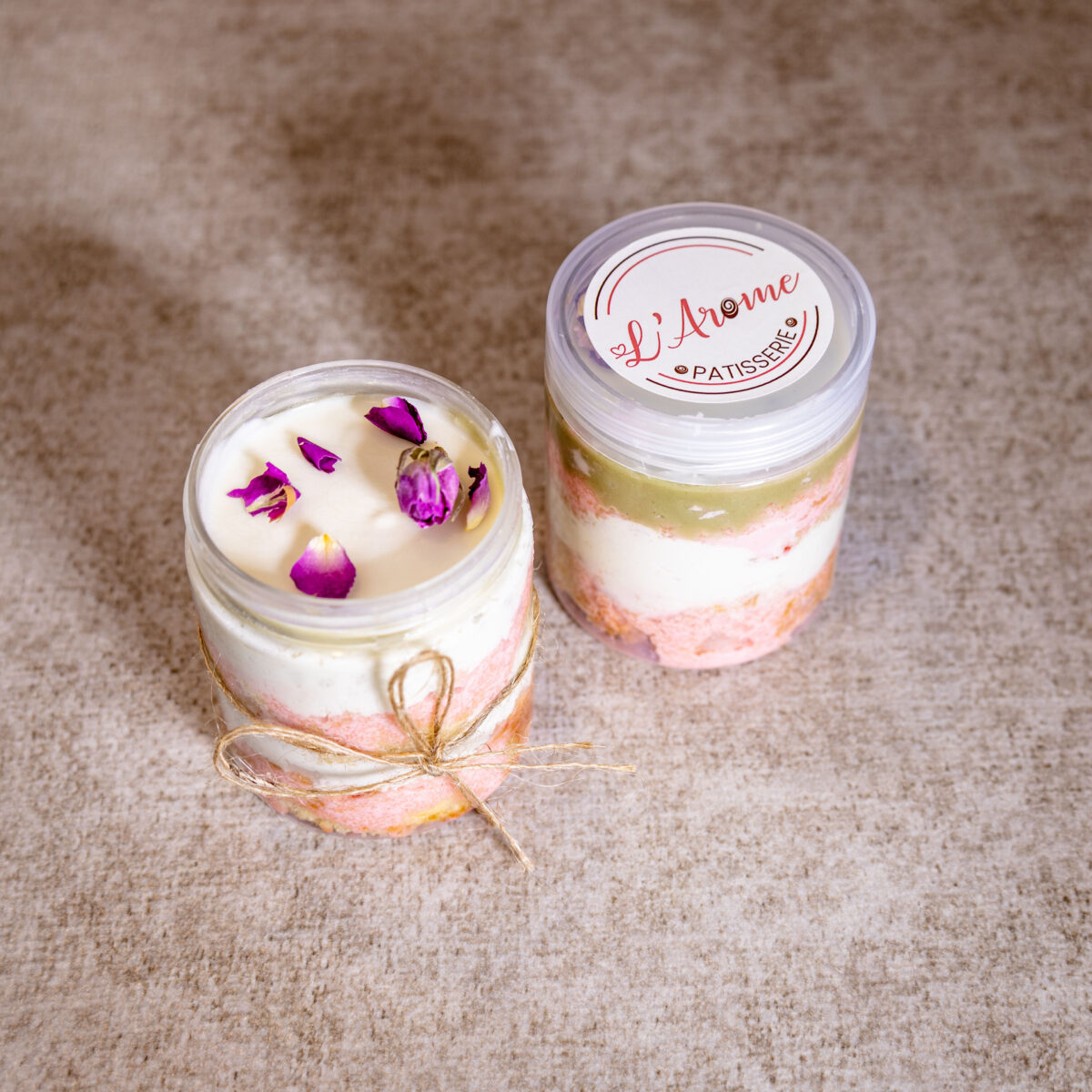 Pistachio Rose Jar Dream Cake - Image 3