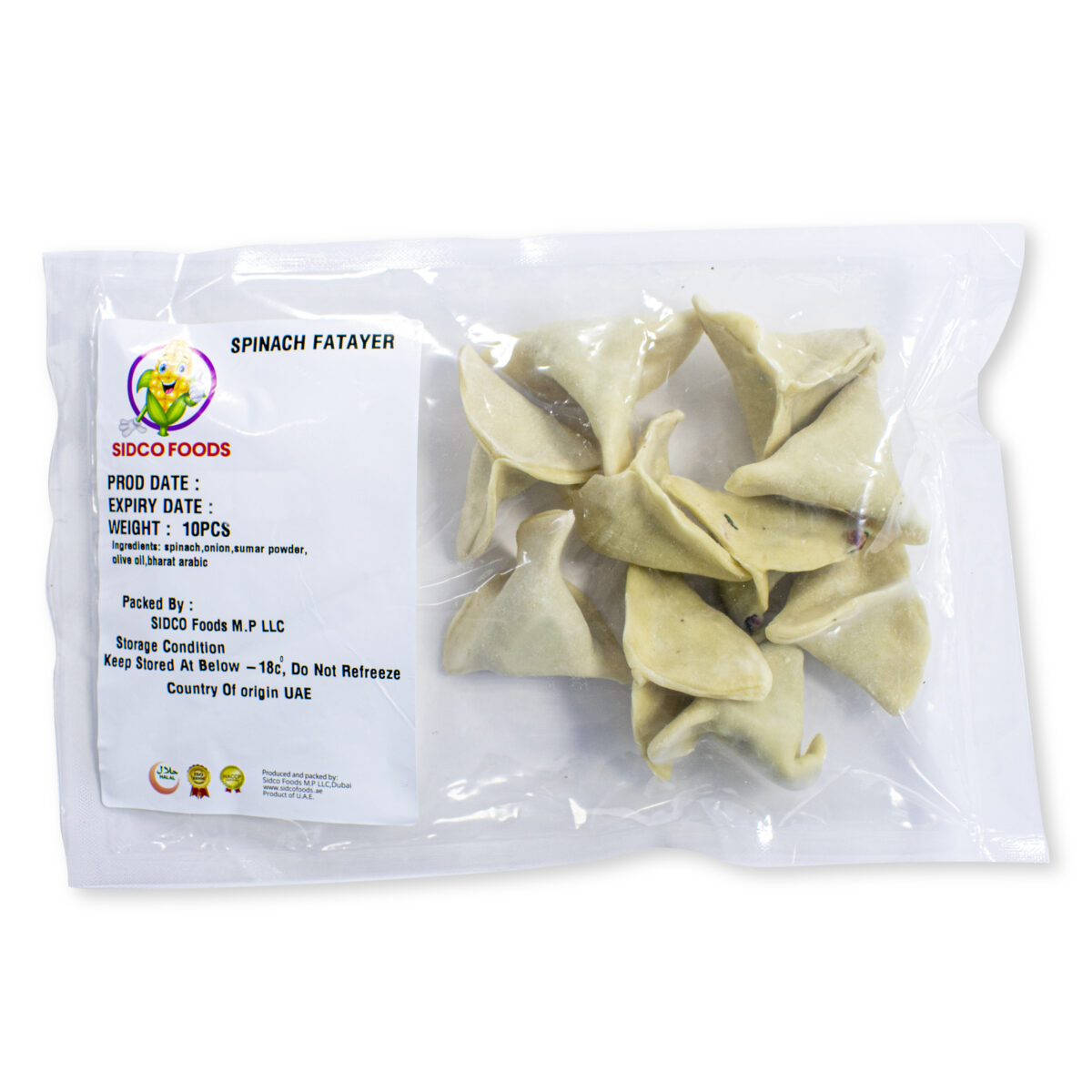 Spinach Fatayer 25g (10 pcs) - Image 3