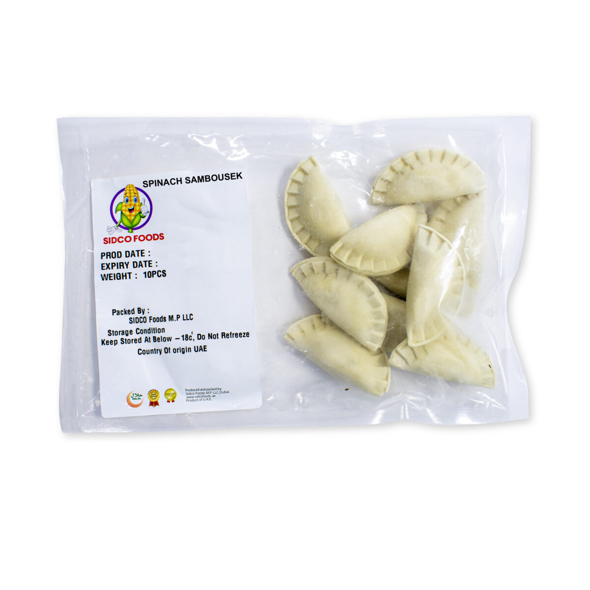 Spinach Sambousek 20g (10 pcs) - Image 2