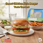 Smart Chicken Keto Burger : Broccoli + Chicken 300g (3pcs)