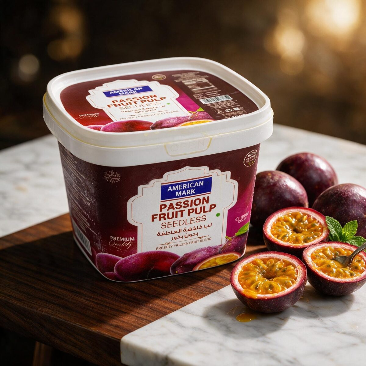 Passion Fruit Pulp Seedless 8x1kg - Image 2