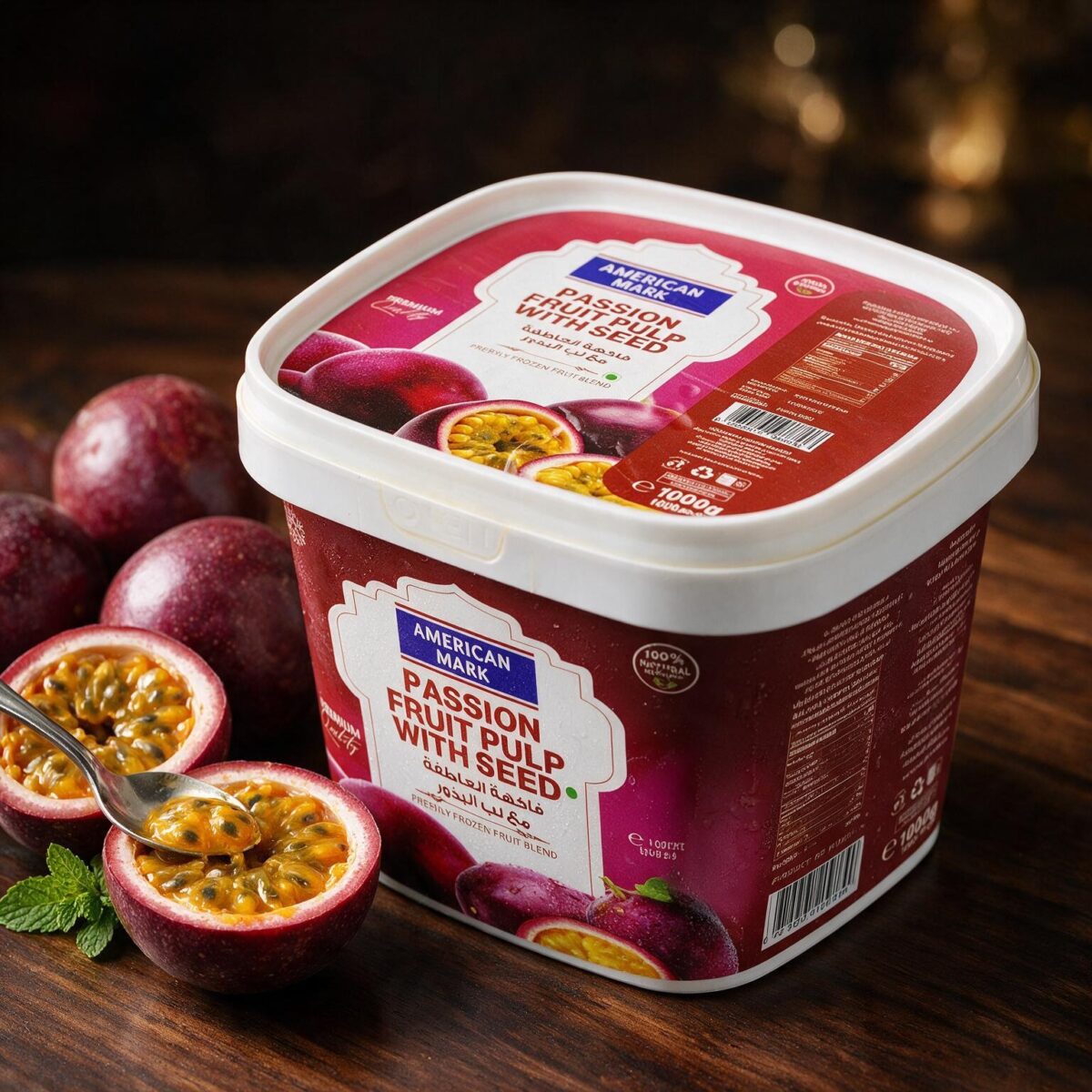 Passion Fruit Pulp with Seed 8x1kg - Image 4