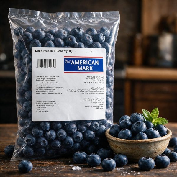 Frozen Blueberries 1kg | American Mark