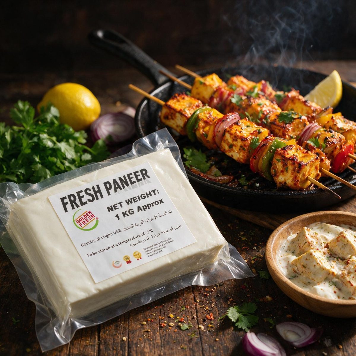 Fresh Malai Paneer (10 x 1Kg) - Image 2