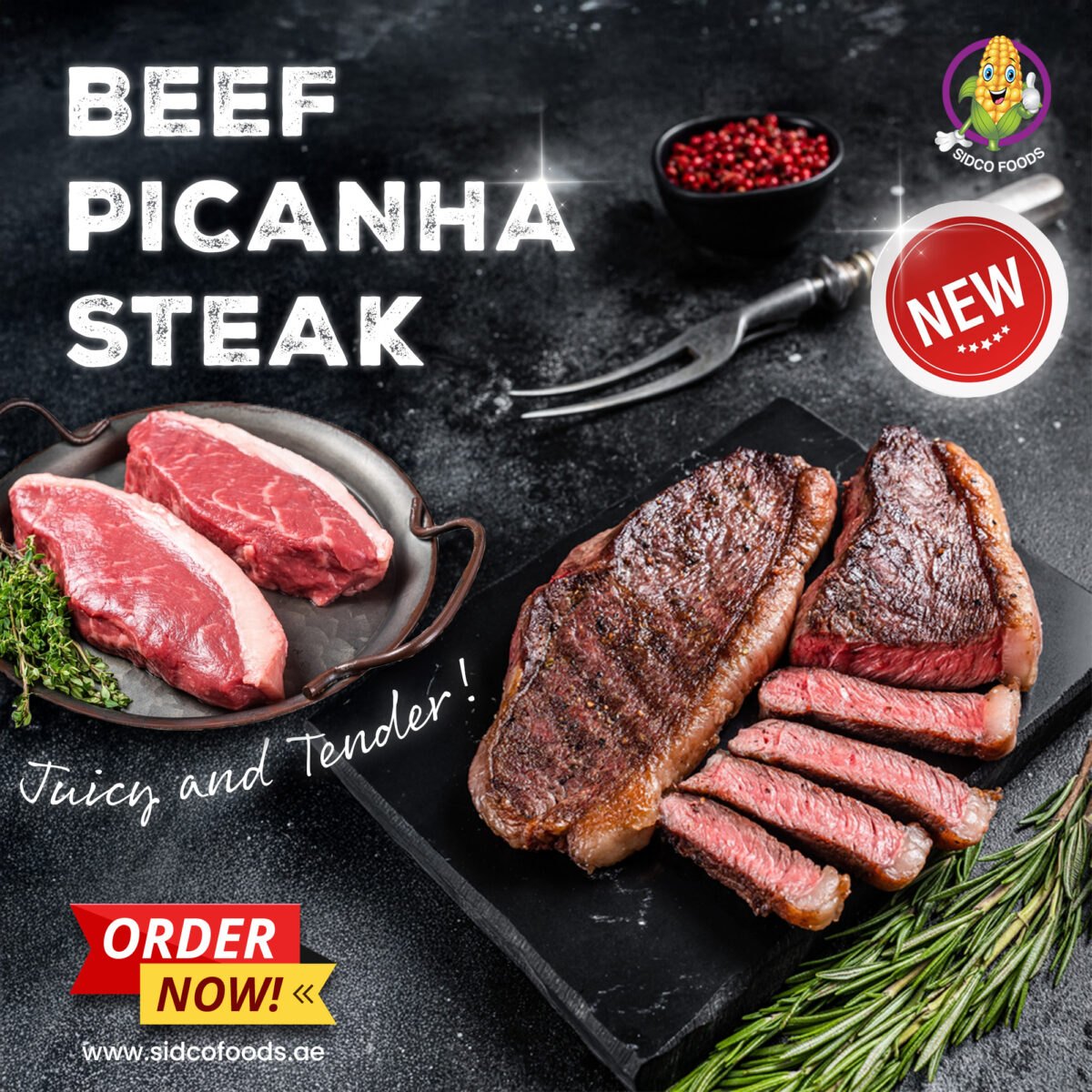 Friboi Beef Picanha Steak 1.1kg-1.3kg (Approx.) - Image 6