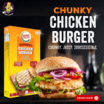 Chunky Juicy Chicken Burger (4pcs/224g) - Image 6