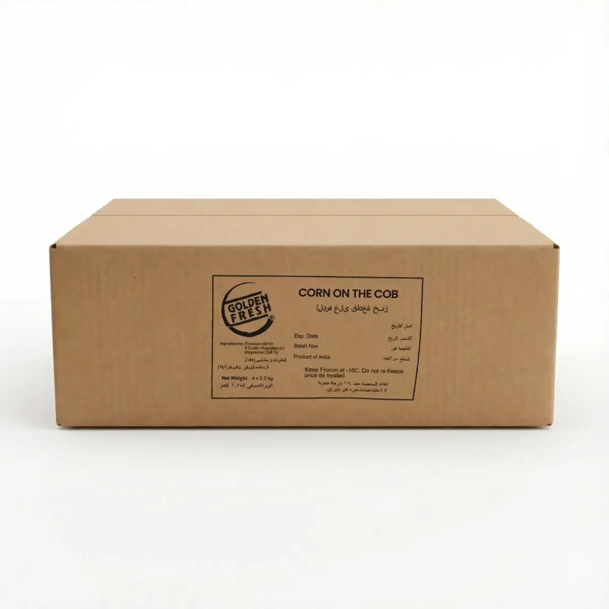 Frozen Corn on the Cob (12 x 4 pcs Box) | Golden Fresh - Image 3