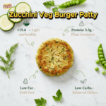 Zucchini Veg Burger Patty (3pcs/300g) - Image 2
