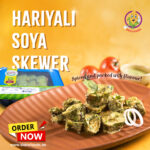 Fresh Soya Hariyali Tikka (3 Skewers) - Image 5