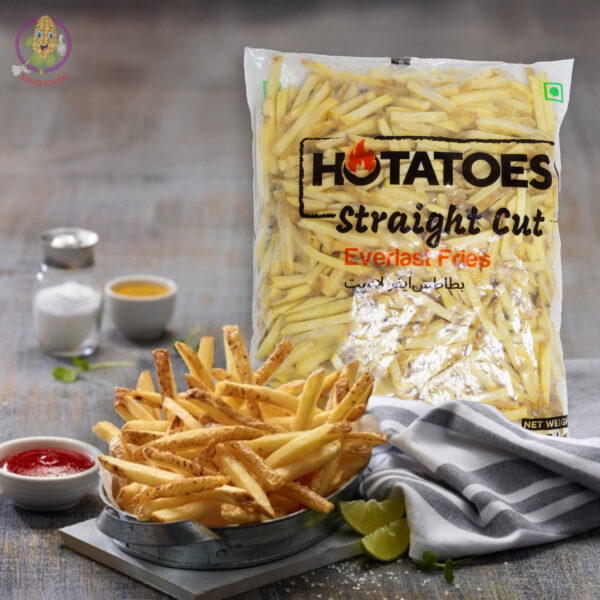 Skin On 9mm Coated French Fries 2.5kg