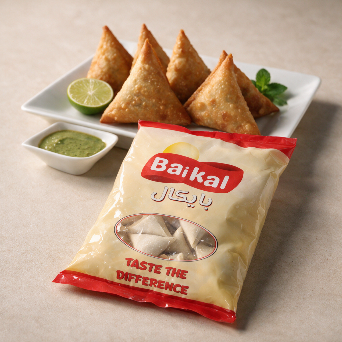 Baikal Large Chicken Samosa 1kg / 25 pcs- 40g - Image 2