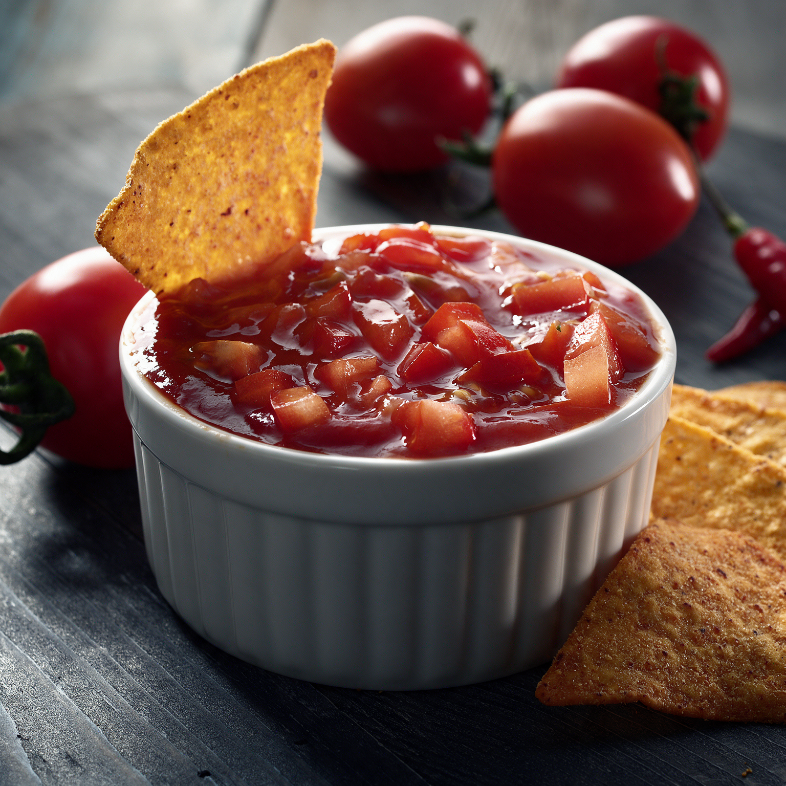magnific__ultrarealistic-commercial-food-photography-of-a-wh__95821 Fresh Tomato Salsa DIP 100g - Image 1