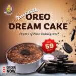 Oreo Dream Cake 500g -600g - Image 3