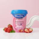 Kwality Strawberry Ice Cream 500ml - Image 2