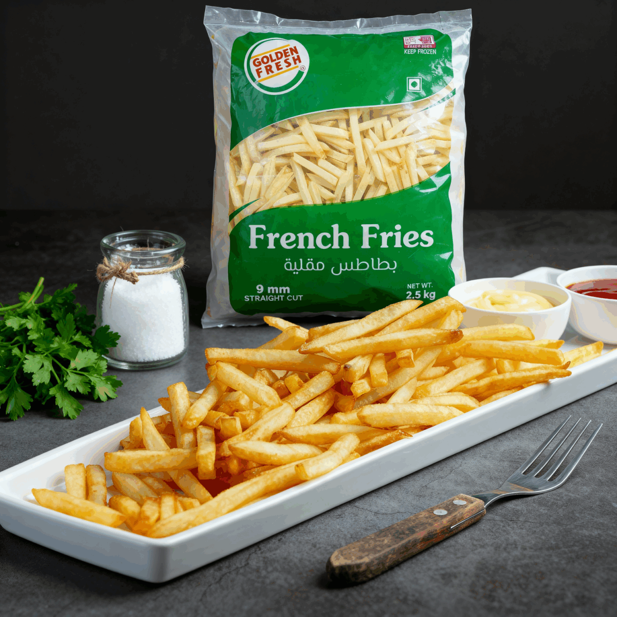 Potato French Fries 9mm 2.5kg - Image 1
