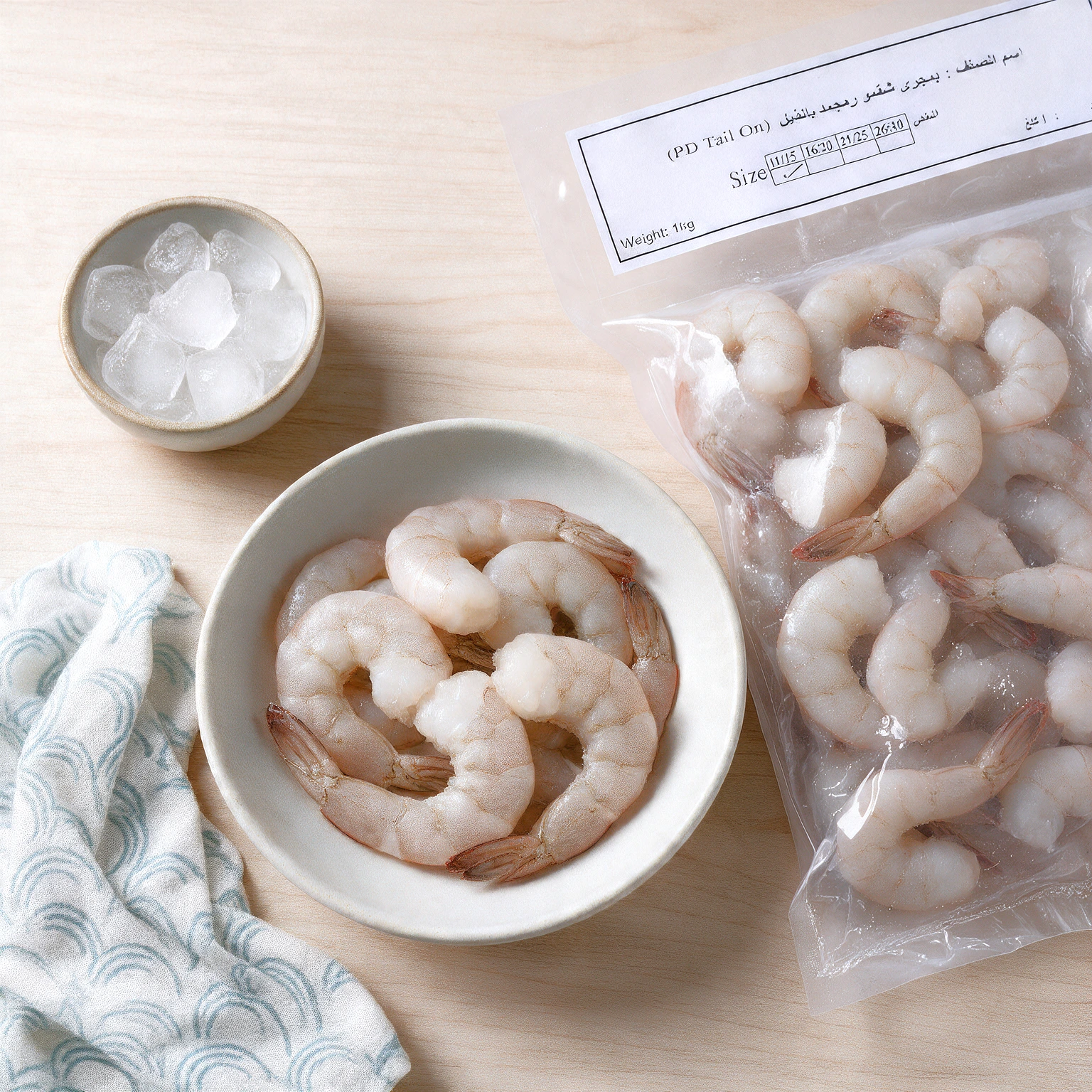 shrimps PD tailon (11-15) web image Shrimps PD Tailon 1kg (11/15)