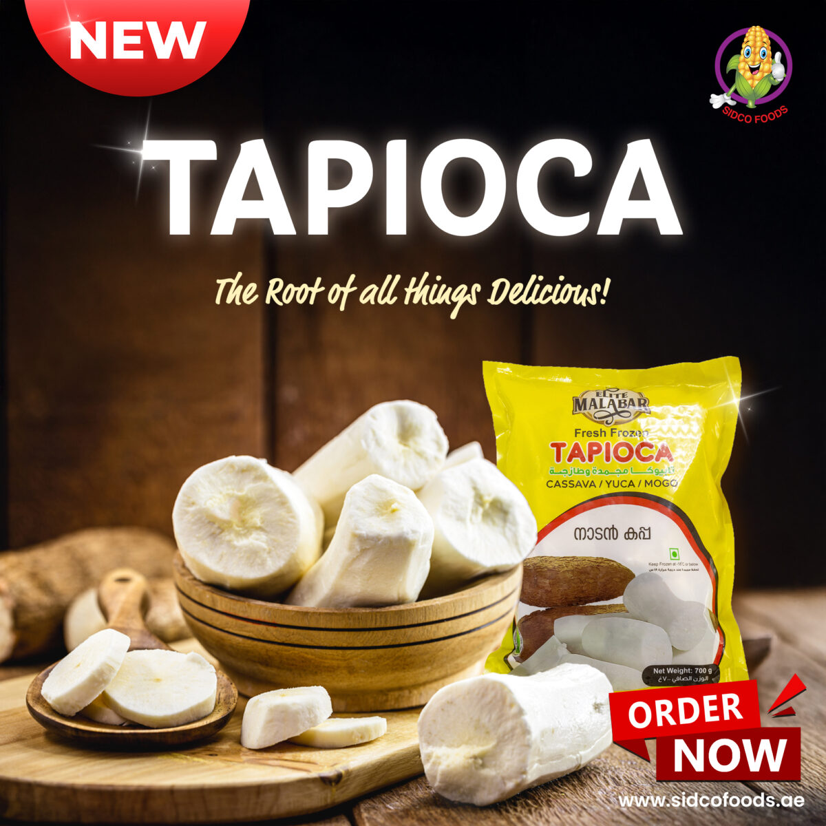 Frozen Tapioca (Cassava) 700g - Image 3