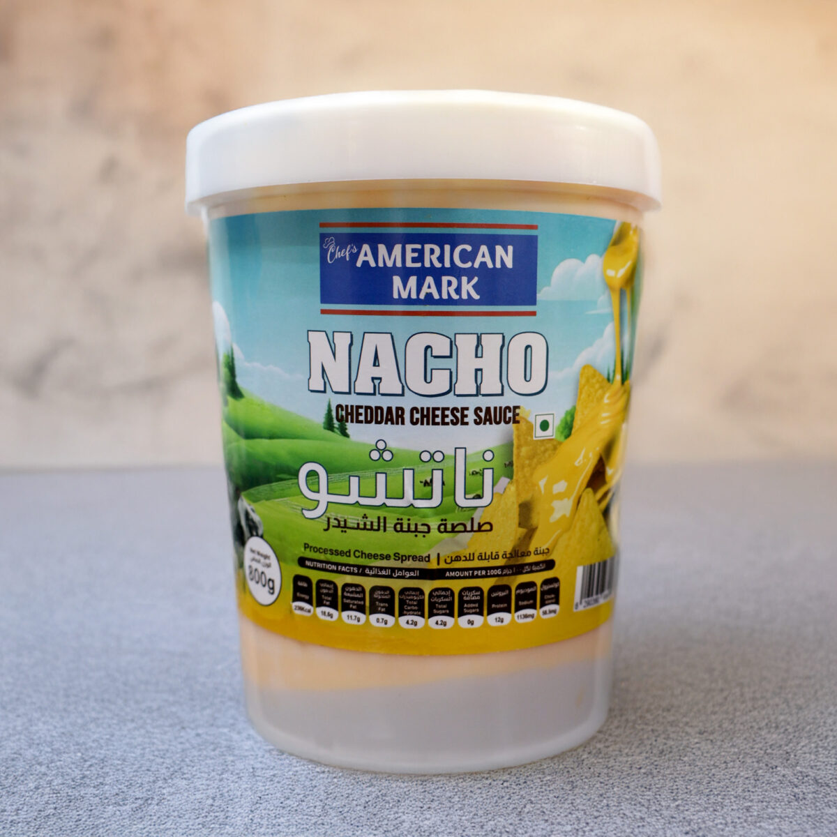 Nachos Cheddar Cheese Sauce 800g (100% Dairy) - Image 1