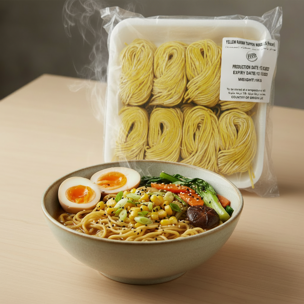 yellow rammen Yellow Ramen Tappen Noodles (1 Kg) - Image 1