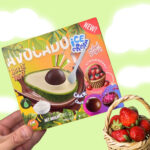 Avocado Ice Cream Triple Treat ( Strawberry Flavor)
