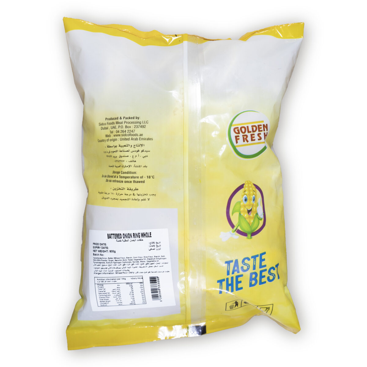 Battered Onion Rings Whole 800g | Golden Fresh - Image 3