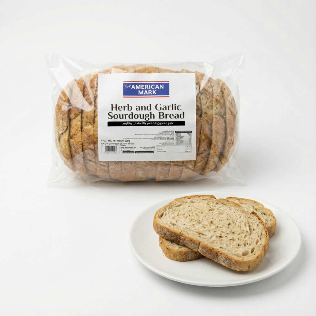 Herb and Garlic Sourdough Bread