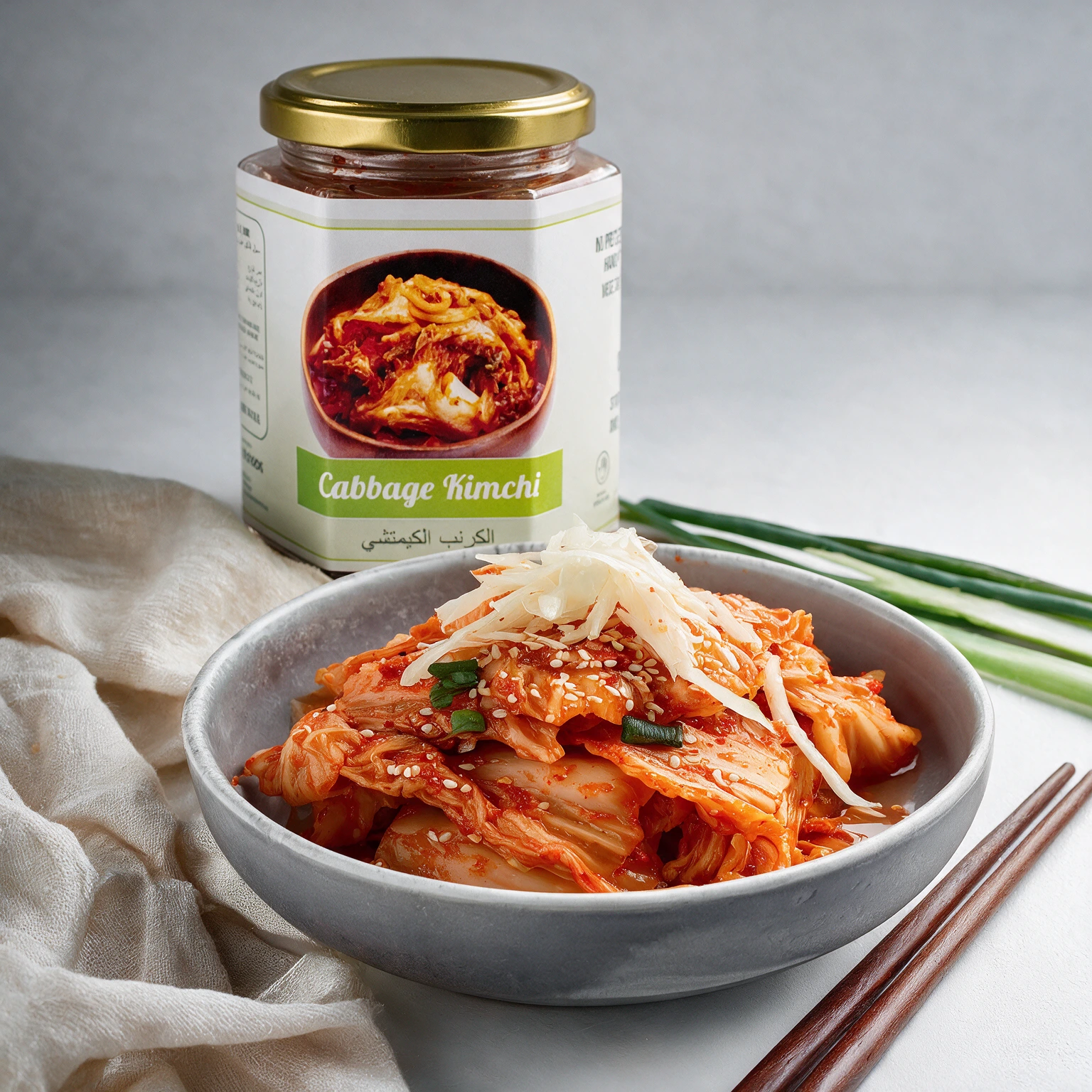 cabbage kimchi 200g web image WEBP Fresh Cabbage Kimchi (200g)