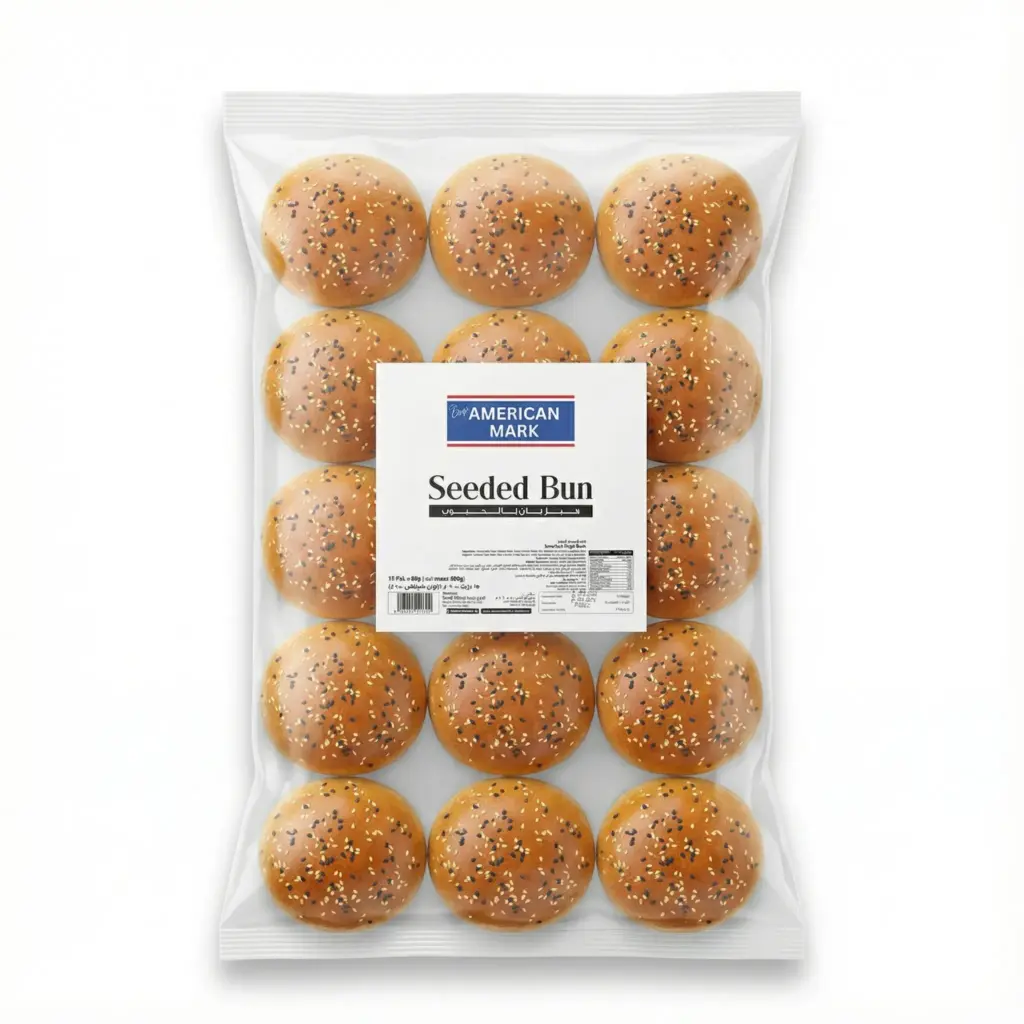 Black & White Sesame Bun