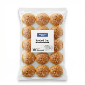 Black & White Sesame Bun