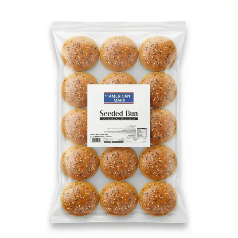 Black & White Sesame Bun