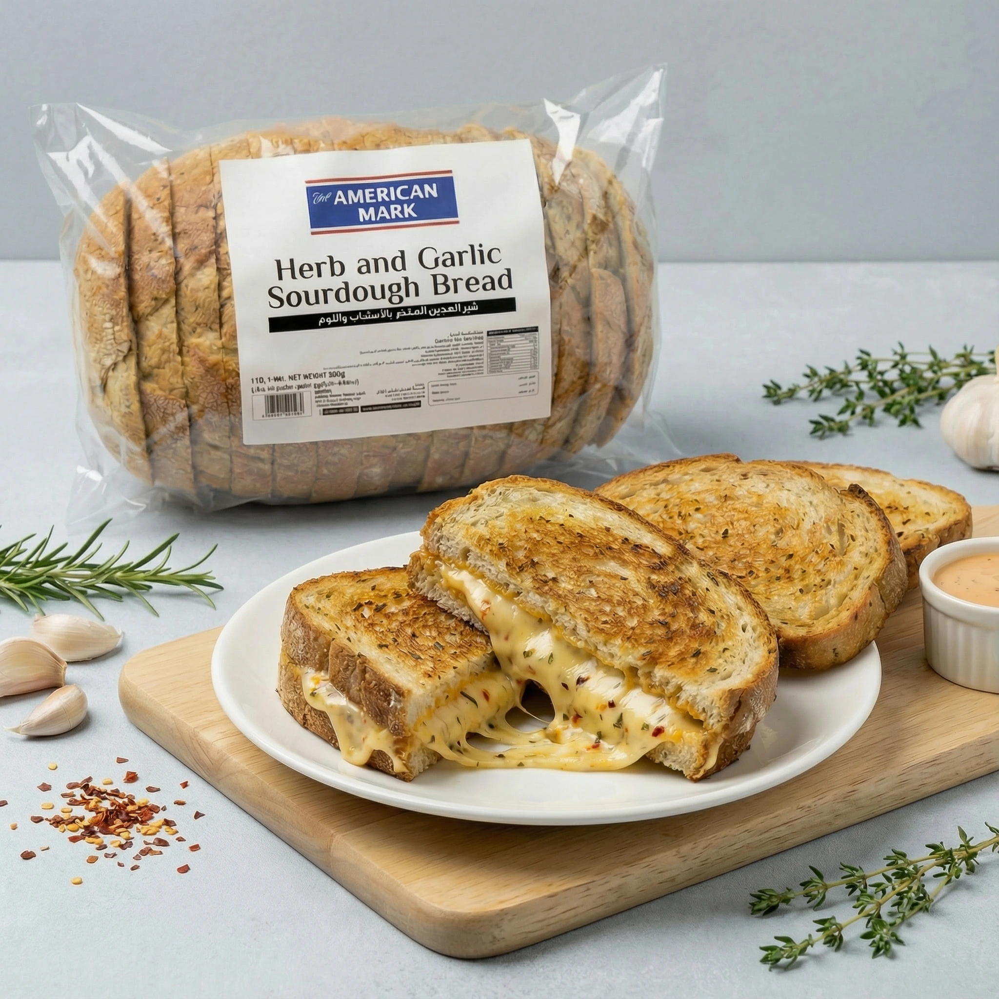 herb and garlic sourdough 2nd image